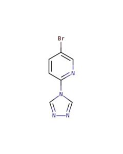 Astatech 5-BROMO-2-(4H-1,2,4-TRIAZOL-4-YL)PYRIDINE; 1G; Purity 95%; MDL-MFCD09864573